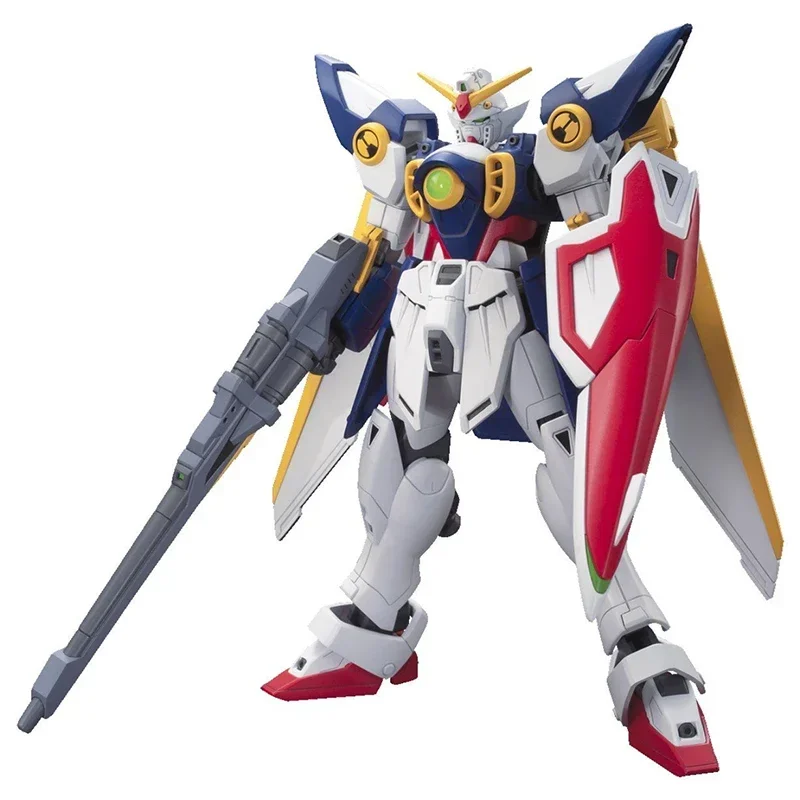 Spot Direct Delivery Bandai Original GUNDAM Anime Model HGUCXXXG-01W WING GUNDAM Action Figure Assembly Model Toys for Kids Gift