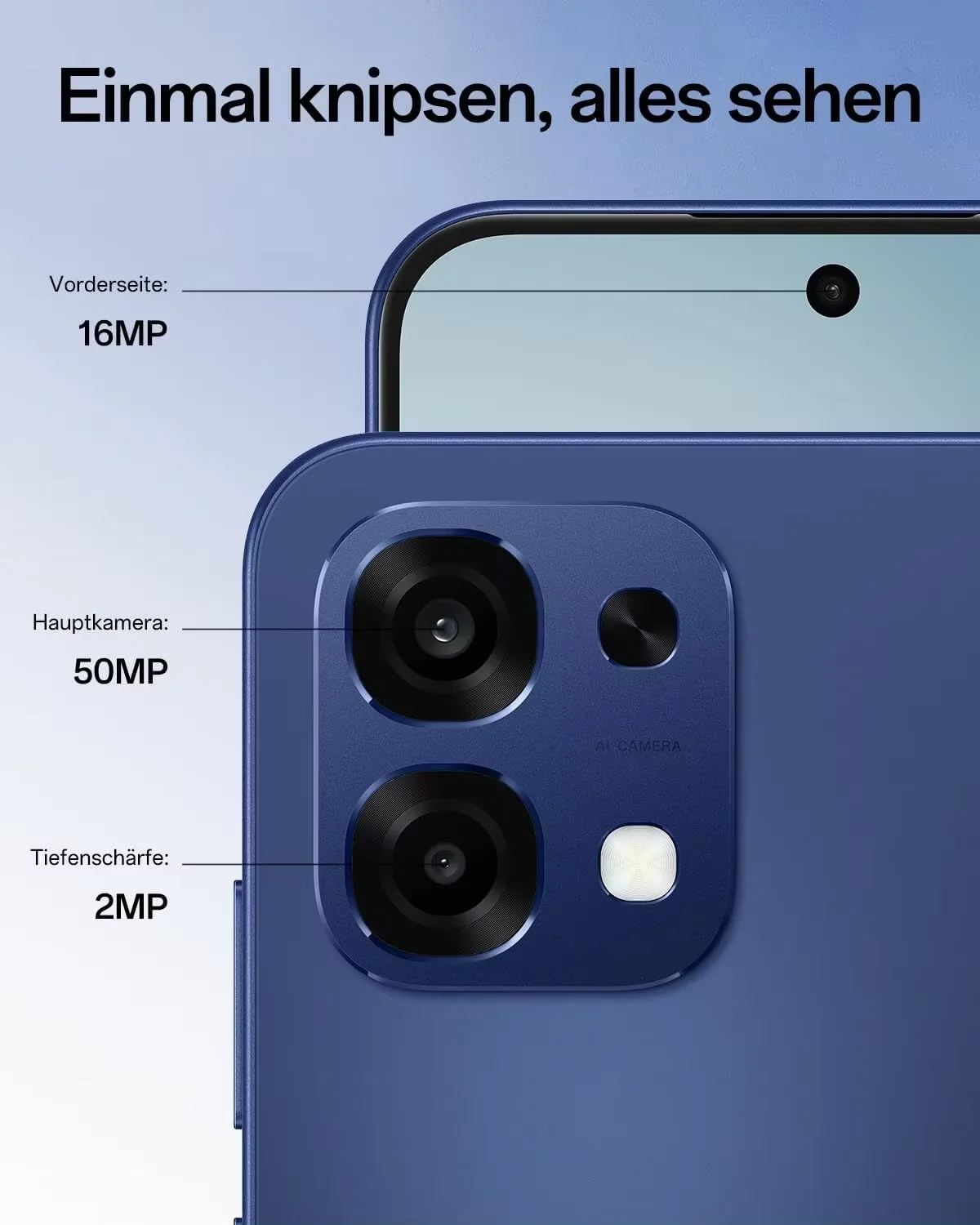 Versión europea del teléfono inteligente OPPO A6 Pro 5G, 8 GB + 256 GB, 6500 mAh, MTk Dimensity 6300, AMOLED, cámara principal con IA de 50 MP, IP69. 6