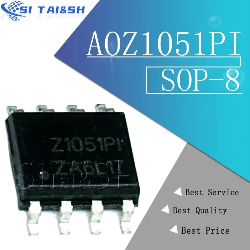 5 teile/los aoz1051pi aoz1051 z1051pi sop8 original in sotck ic