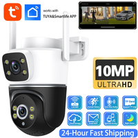 5K 10MP Tuya Intelligent Camera Pan Tilt Version Monitoring Home Mobile Phone Remote Wireless Network Camera 360 Panoramic View