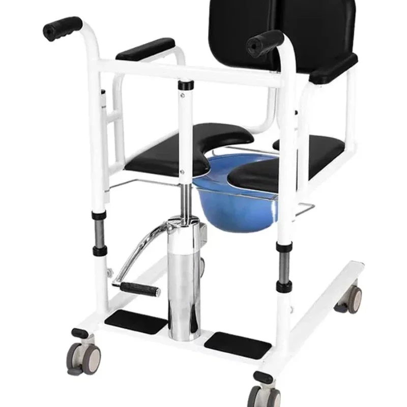 Wholesale Multi-purpose Handicap Elderly Patient Mover Transfer Lift Chair With Commode