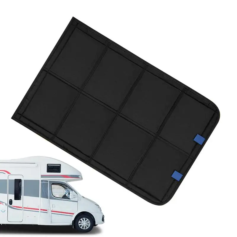 

RV Door Window Cover Magnetic Privacy Protection For Trailer Windproof RV Window Shade Privacy Cover For Van Trailer Truck