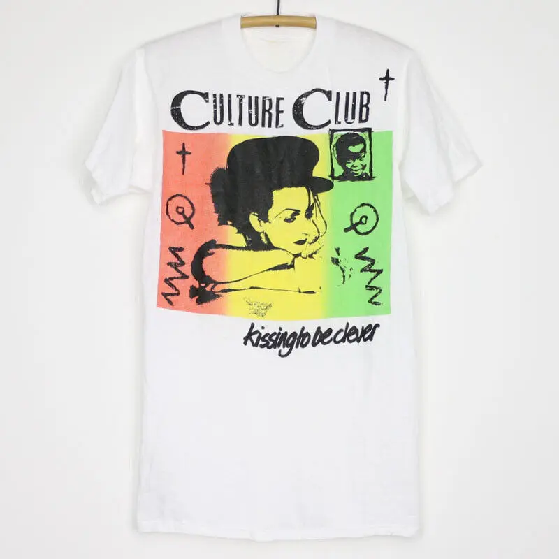 

Culture Club band T-shirt White Cotton Tee All Sizes S-5XL JN13