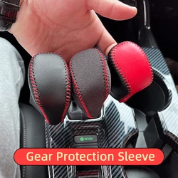 Sport Style Gear Lever Sleeve Honda Fit For 2023 CRV  11th Gen 2024 Civic Shift Collar Car Accessories Interiors