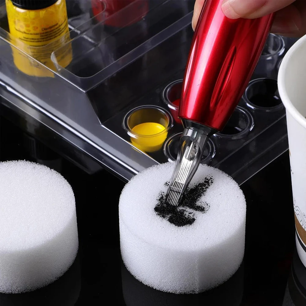 Professional Needle Dip Wash Cups Individually Sealed Cleaning Tools for Tattoo Ink Diluting Sterilizing Tattoo Accesories