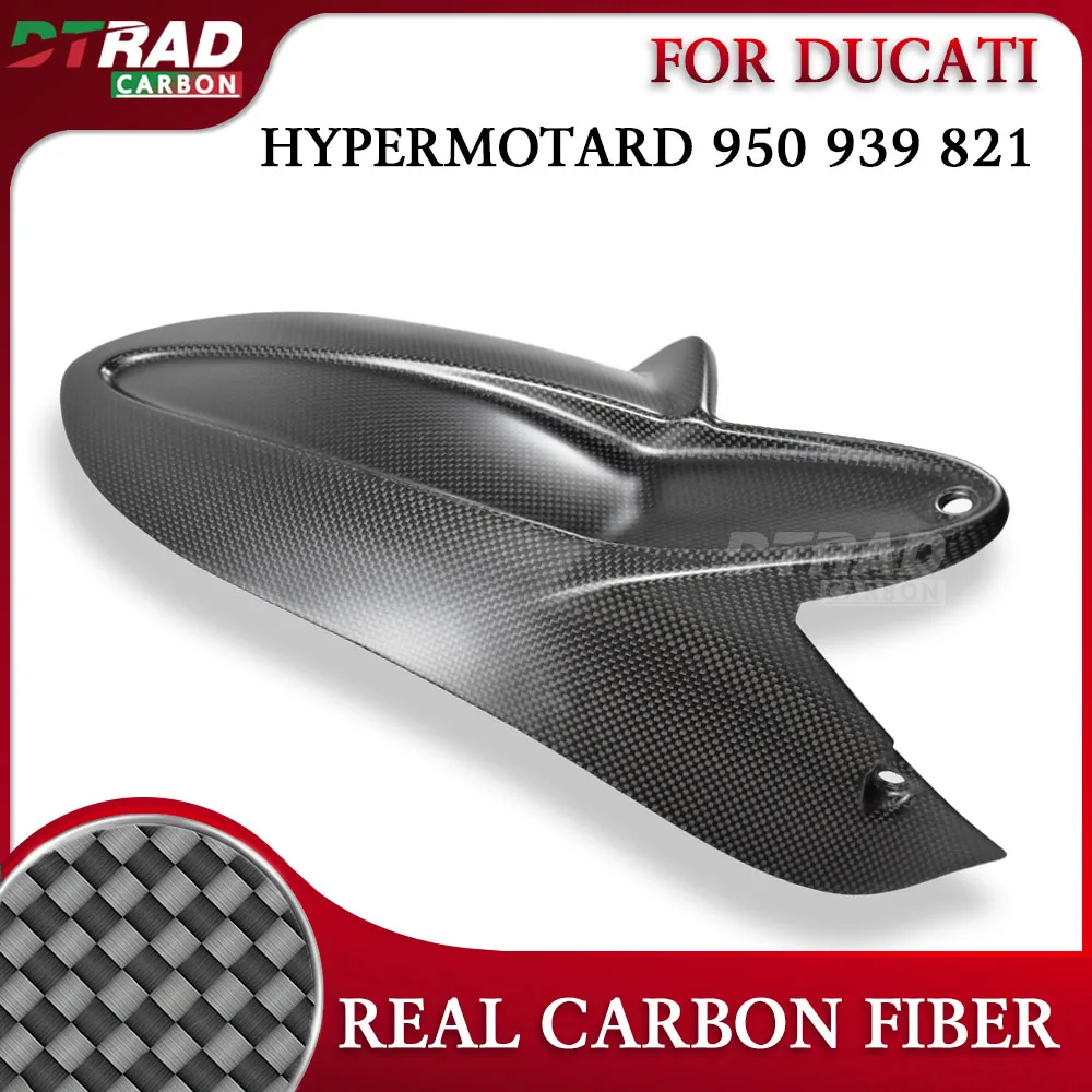 For DUCATI Hypermotard 950 939 821 SP 950RVE 950SP Accessories Carbon Fiber Rear Mudguard Fairing Kit Motorcycle Fender Guard