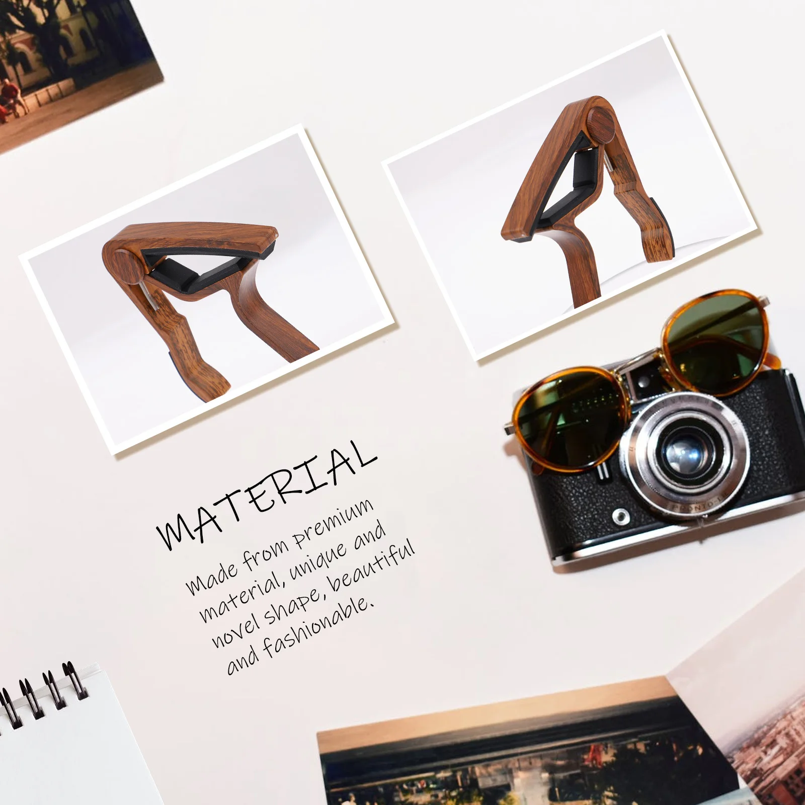 

Zinc Alloy Guitar Capo Durable Tone Modified Clip High Elastic Spring Practical Guitar Accessory Simple Capo Tone Modified Clip