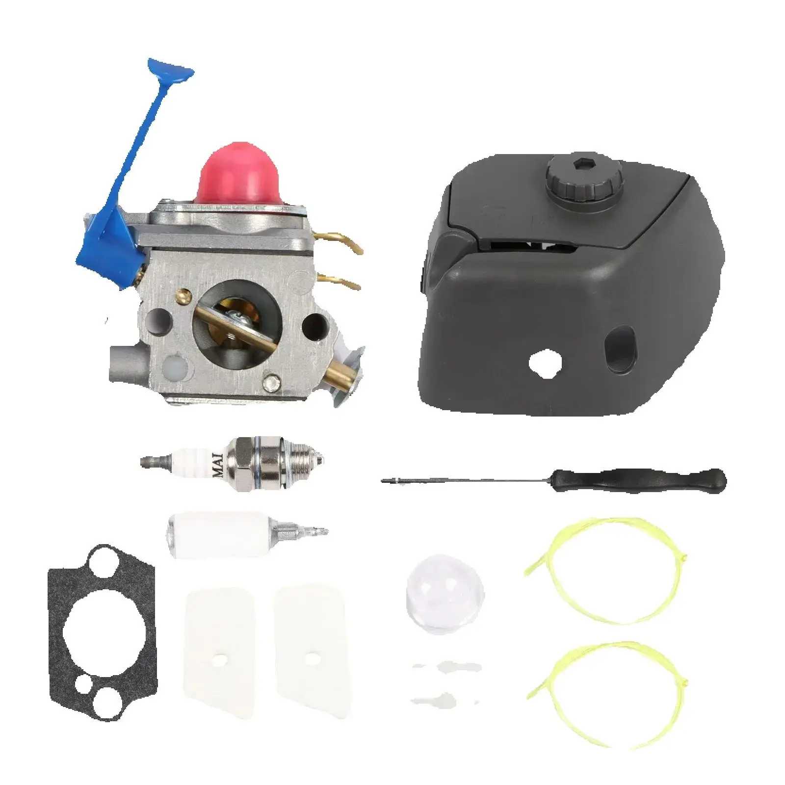 

1 комплект карбюратора 545081848 C1Q-W40A для Husqvarna 125R 128C 128L 128LD 128LDX триммер для струн