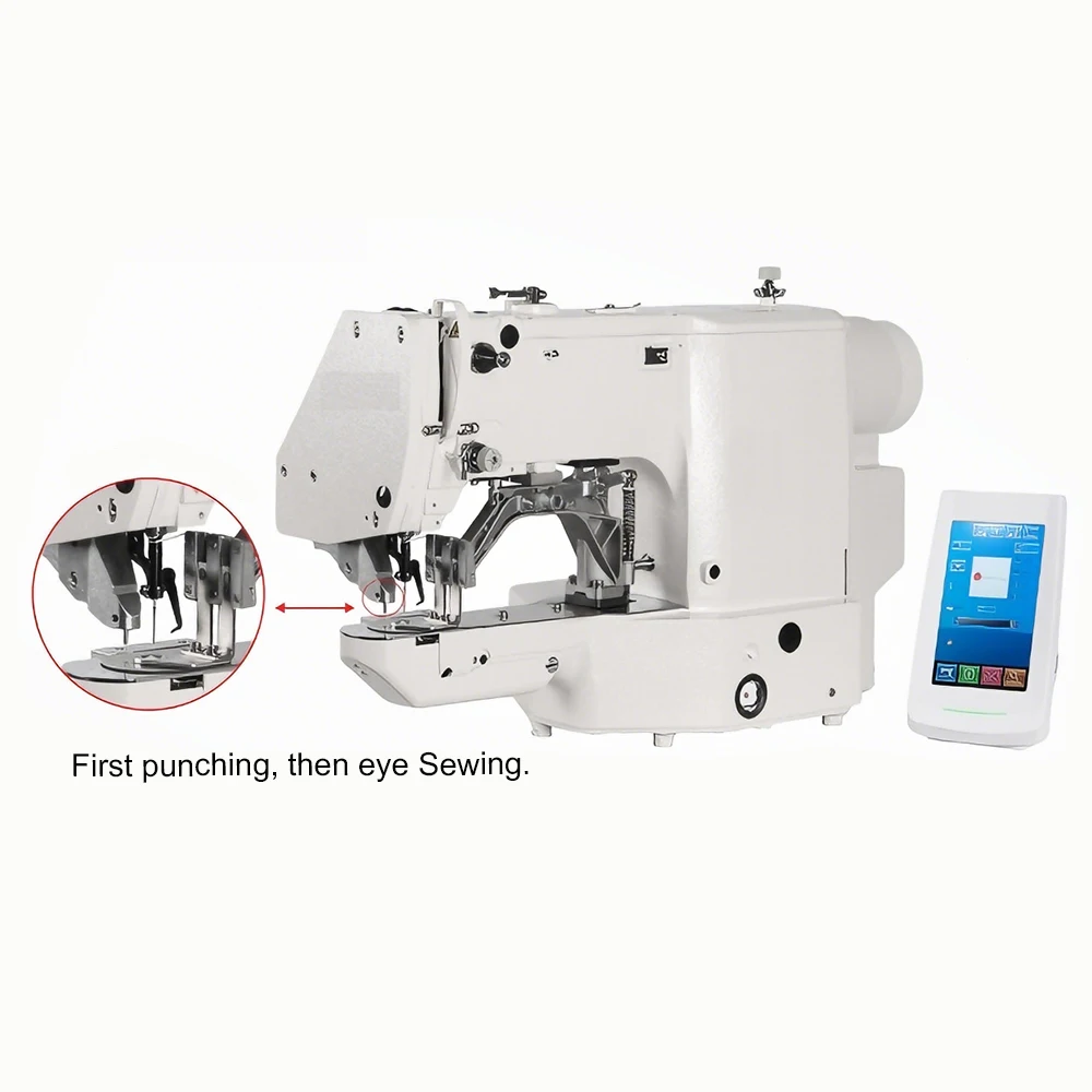 BT-430D-MO Sewing Machine Industrial Computer Button Sewing Machine Punching Cap and Eye Sewing Machine Industrial