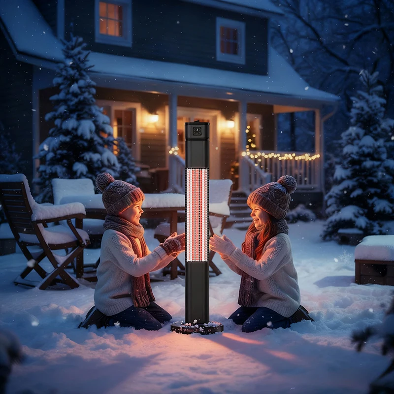 New Product Remote Control Heater 1600W Wholesales Infrared Carbon Fibre Patio Electric Outdoor Heater