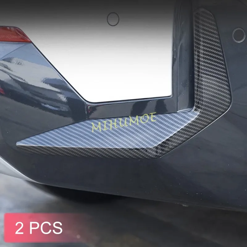 

Carbon Fiber Rear Bumper Molding Trims Style For BMW X1 iX1 U11 18i 20i 28i 2023 2024 2025 Accessories