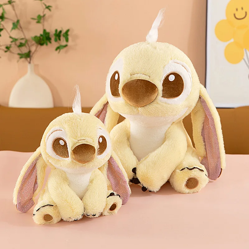 

Плюшевая игрушка Disney Stitch, 30 см, плюшевая кукла с золотым блеском, домашний декор, утешающая кукла для сна, подарок на день рождения/Рождество