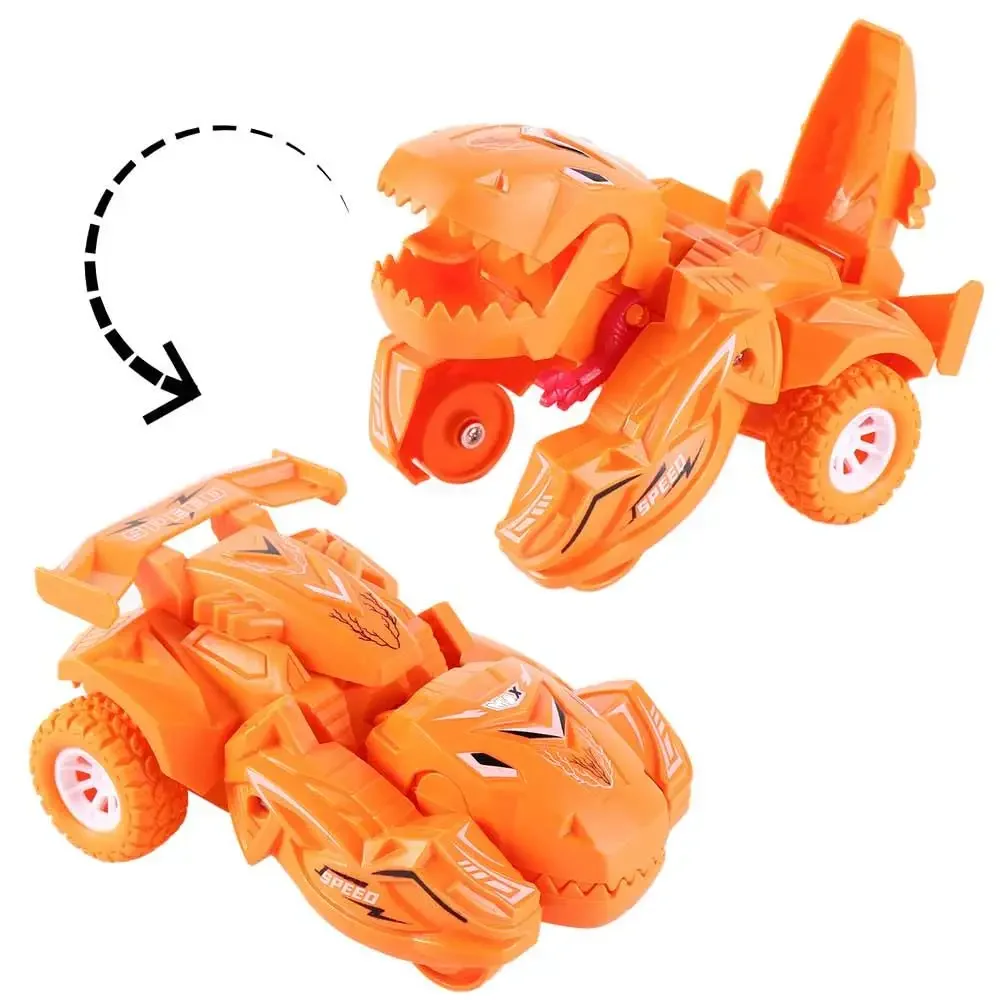 Inertial Sliding Dino Car Gifts Dinosaur Robot Car  Dinosaur Deformation Car Transformer Dinosaur Car Deformation Car