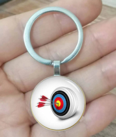 New Sales I Love Archery Keyring Vintage Fashion Men'S And Women'S Jewelry High Quality Casual Sports Enthusiast Keychain