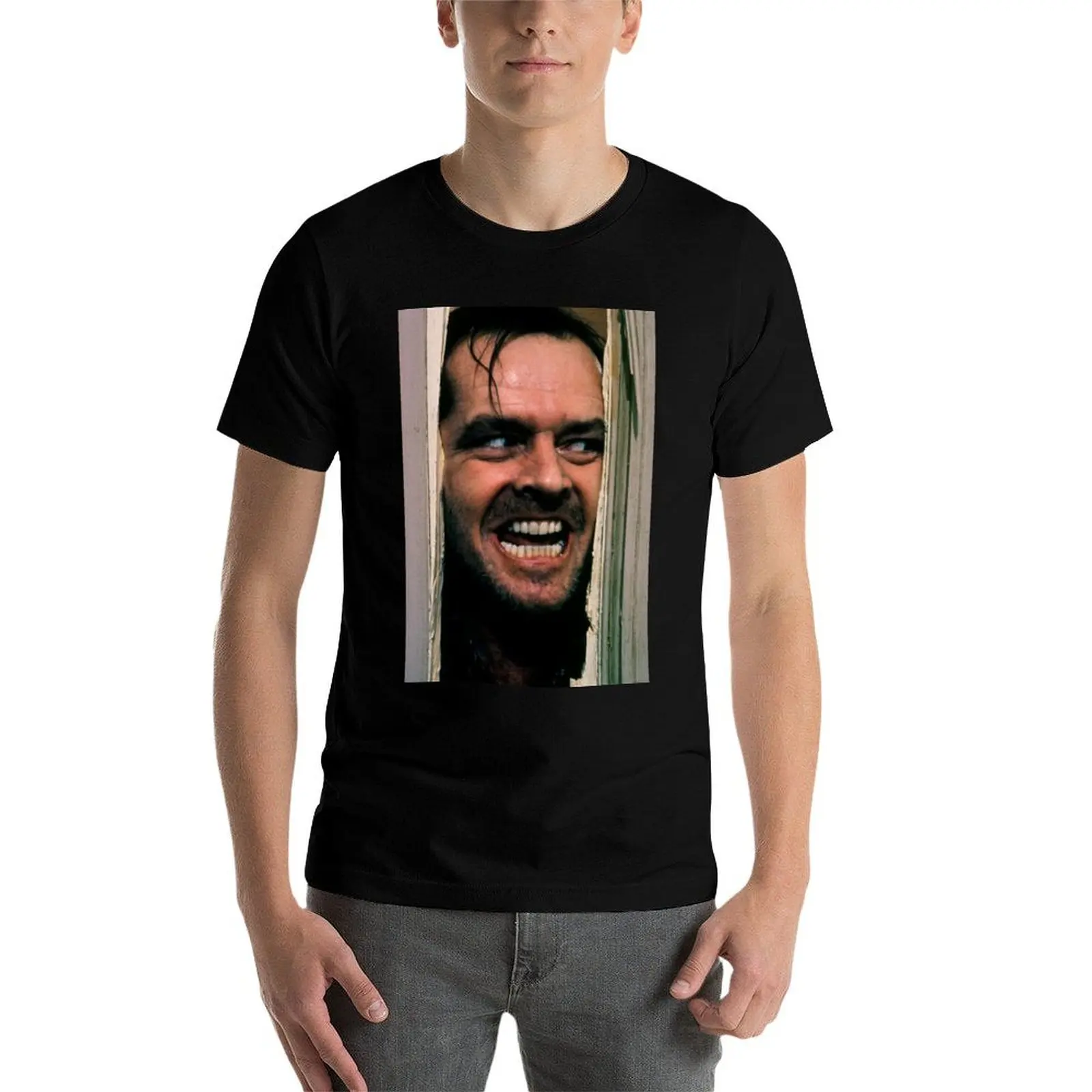تي شيرت The Shining تي شيرت للرجال حزمة تي شيرت أبيض للرجال