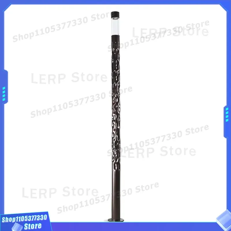Modern Aluminum LED Street Light Pole Outdoor Waterproof Garden Lamp Post Contemporary Design for Pathway Yard Decoration
