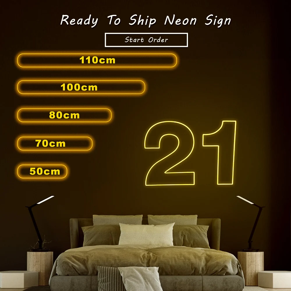 STLF 21 Neon Light Sign Custom logo  Custom logo Dropshipping Custom Led Light Neon Sign Neon Party Supplies