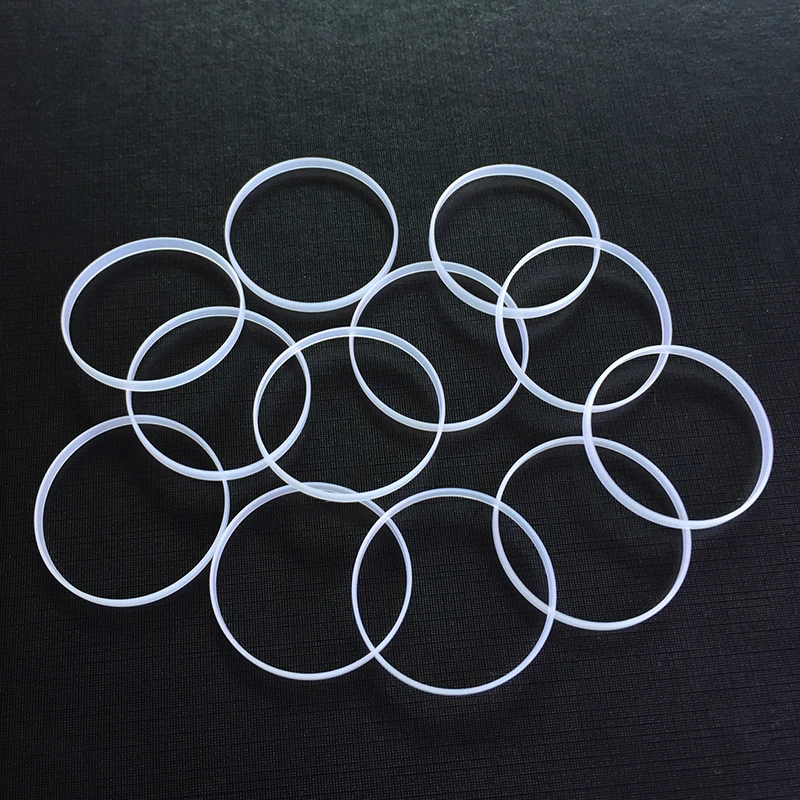 1.2mm Height I Ring Watch Crystal Gasket 26mm to 35.5mm Inner Diameter for Waterproof 1.3mm to 1.7mm Thick Watch Glass YZC032