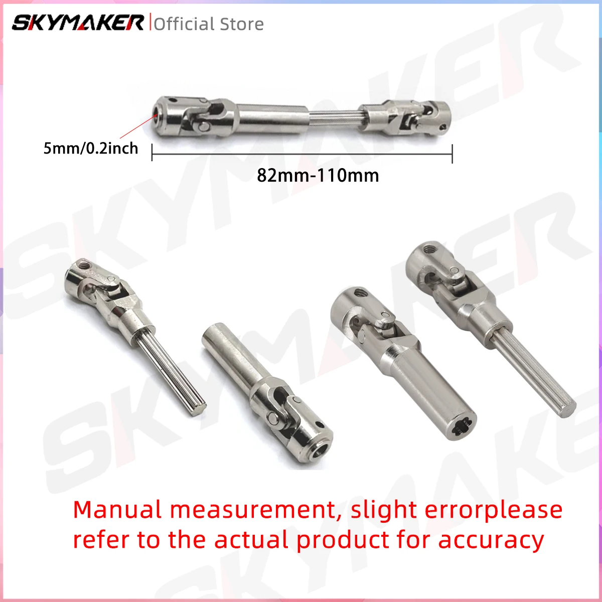 1/12 RC카 메탈 드라이브 샤프트 MN128 MN86 MN86s 드라이브 샤프트 메탈 CVD 드라이브 샤프트 5mm 슬리브 액슬 업그레이드 부품 액세서리