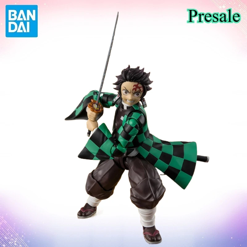 

Предпродажа, оригинальные Bandai Sh Figuarts Shf Demon Slayer Tanjiro Kamado Final Battle Фигурки Аниме Модель Игрушки Коллекция игрушек