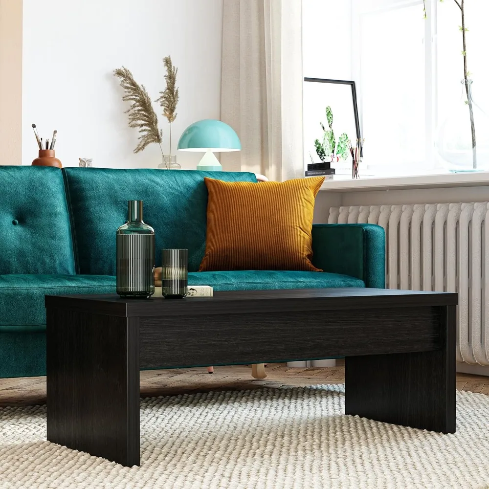 

Coffee Table Winston Lift Top,Conveniently lightweight, nearly effortless to assemble Black Oak, Black Oak Coffee Table