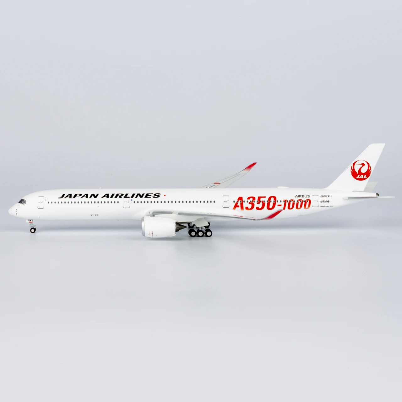 

57013 Alloy Collectible Plane Gift NG Model 1:400 Japan Airlines JAL Airbus A350-1000 Diecast Aircraft Jet Model JA02WJ