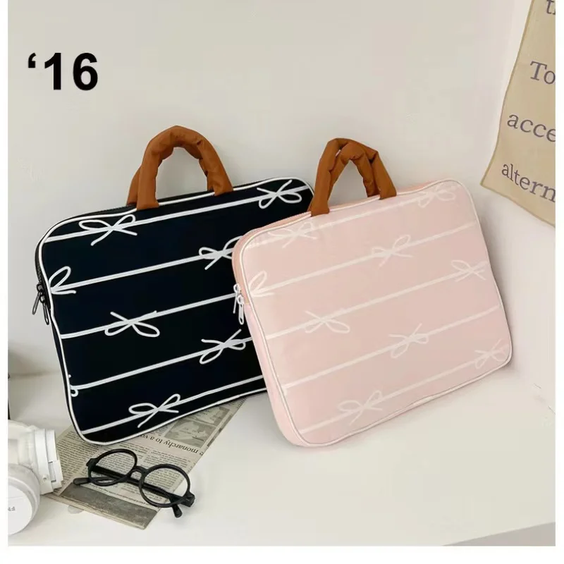 Korean version Tablet Pouch For Ipad Pro11 Air6 10.9 10.5 Macbook Air13.6 13.3 Pro14 Inch Huawei Samsung Dell Laptop Handbag