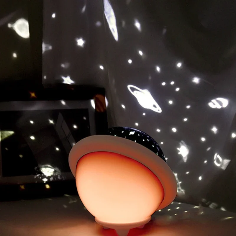 Galaxy Night Light USB LED Projector for Bedroom Sleep Decor Lamp Kids Gift