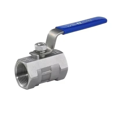 1-1/4" DN32 304 stainless one-piece internal threaded water pipe valve steel ball valve