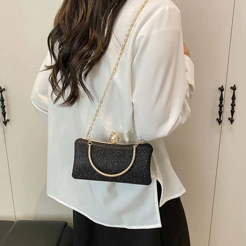 

Casual Handbag Women Dinner Bag Snap Closure Crossbody Evening Banquet Bag Shoulder Bag Phone Pouch Ladies Clutch Bag Gift