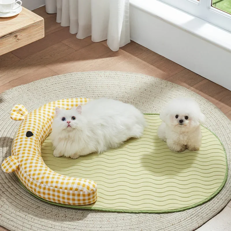 Dog Mat Universal in All Seasons in Summer Small and Medium-sized Dog Pet Sleeping Pad Anti-biting Cat Litter Pet Products