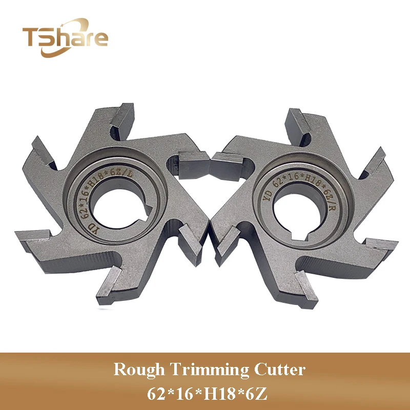 1 زوج 62*16*H18*6Z (L + R) قاطع التشذيب الخام قاطع التشذيب فلوش لآلة ربط الحواف #1