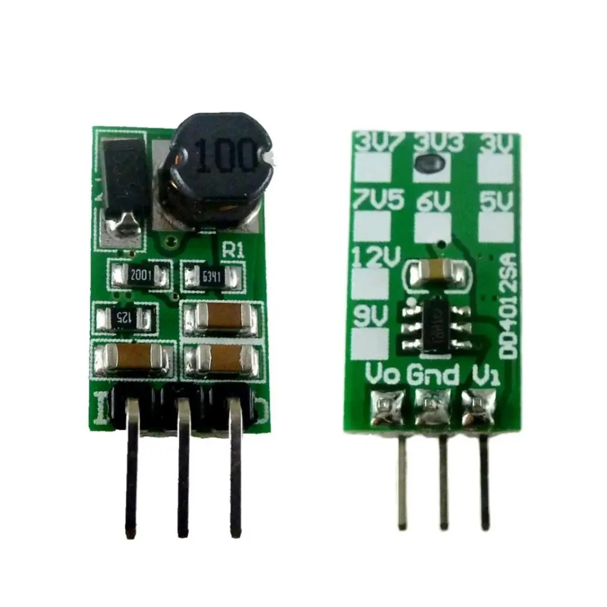 DD4012SA 5W 7-40V to 3V 3.3V 3.7V 5V 6V 7.5V 9V 12V DC DC Buck Converter Module Step-Down Voltage regulator Board