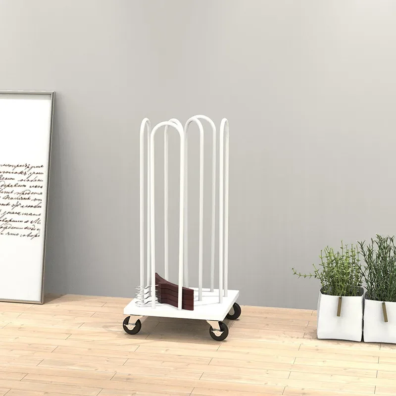 High-endClothing Store Hanger Storage Rack Metal Rack Storage Rack Men's And Women's Clothing Store Pants Clip Storage Cart Trol