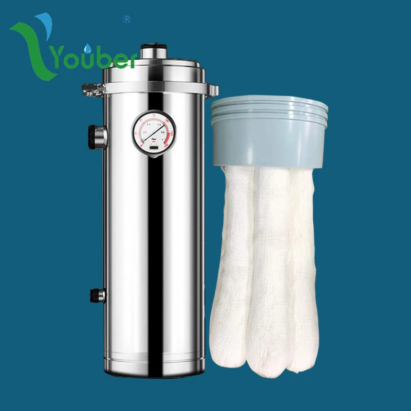 

5000 L/H Hollow Fiber UF Water Purifier PVDF Membrane with Stainless Steel Filter Housing Water Filter Cartridge