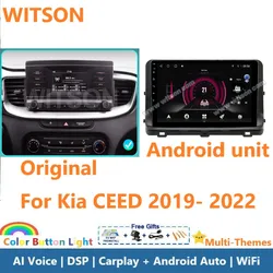 WITSON Android 14 Auto Stereo For Kia CEED 2019- 2022  Car Radio Carplay Multimedia GPS Audio