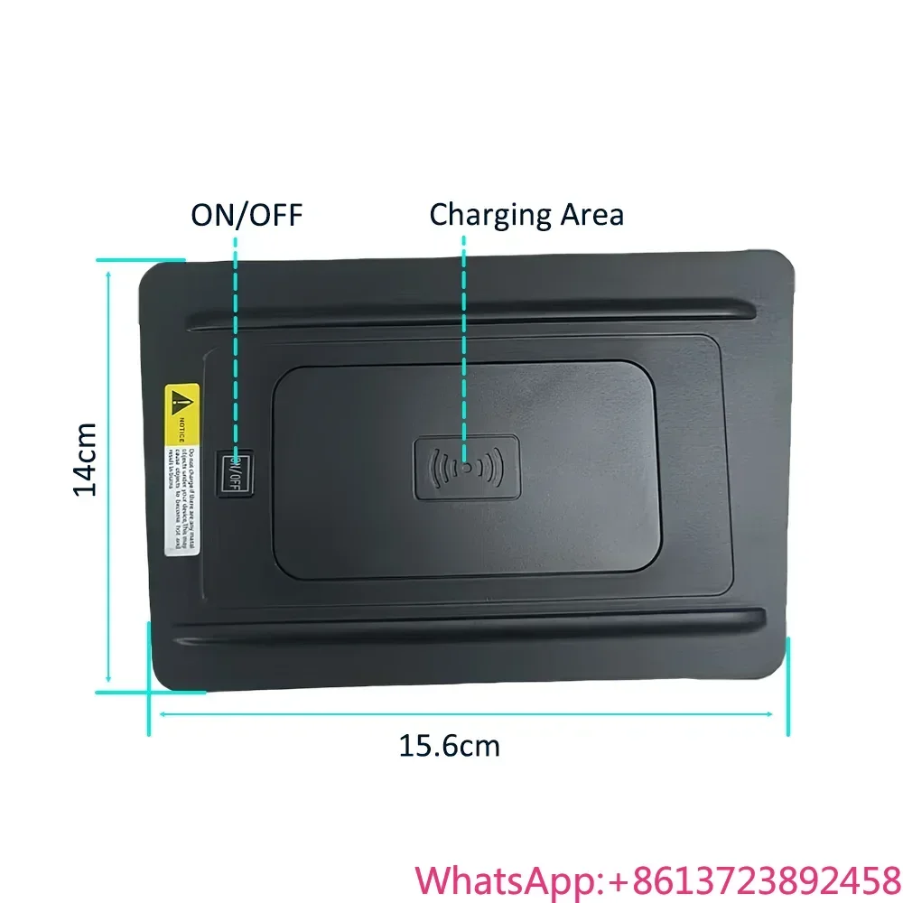 

Car Wireless Charger Infrared Sensor iPhone Android System for JEEP Compass 2020 2021 2022 2023 Fast CarElectronics Accessories