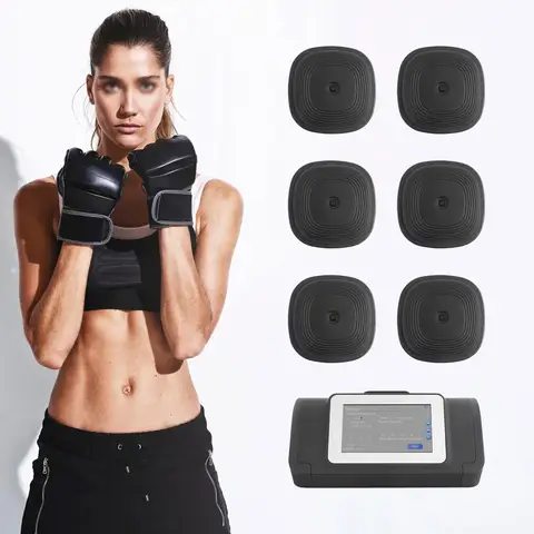 Split Musical Boxing with 6 Boxing Targets, Black Punching Machine, Split Musical Boxing with 6 Targets for Home Gyms, Fitness Studios, Game Rooms