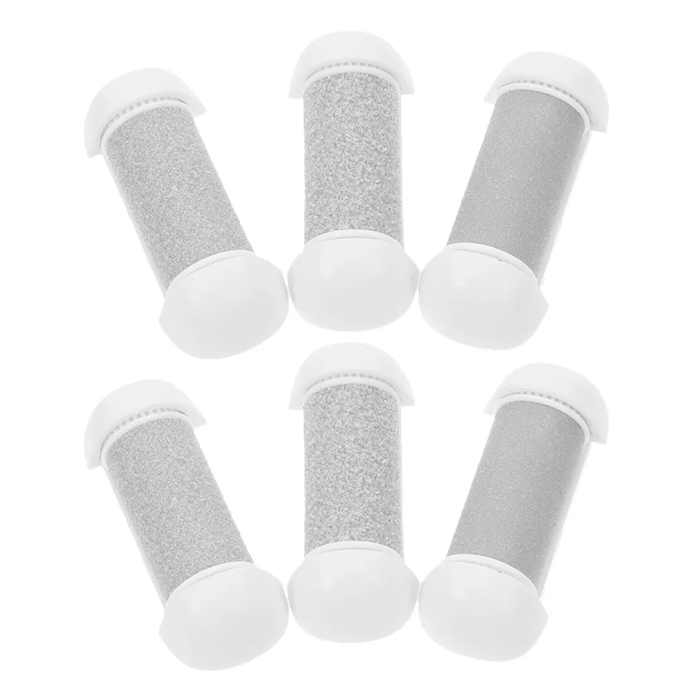 

6Pcs Electric Callus Remover Coarse Roller Heads Precision Design Foot Sander Refill for Soft Smooth Feet Foot Sander Refill