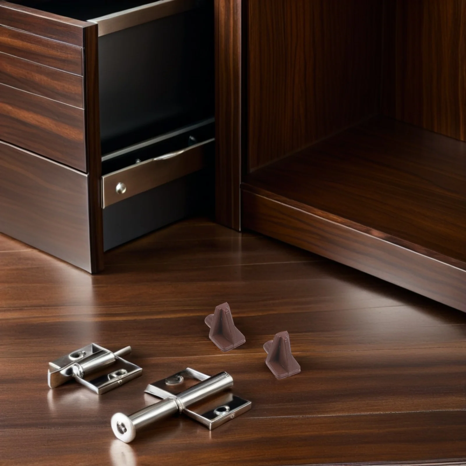 

50Pcs Invisible Shelf Support Pegs Plastic - Strong Load Capacity Cabinet Shelf Clips for Kitchen Bookcase Cupboard Adjustable