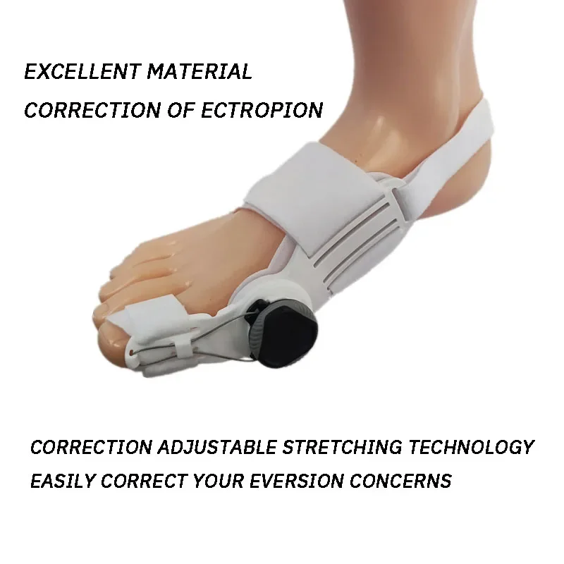 1PC Foot Corrector 3D Knob Adjustable Hallux Valgus Corrector Big Foot Bone Protrusion Overlapping Toe Separator Orthosis