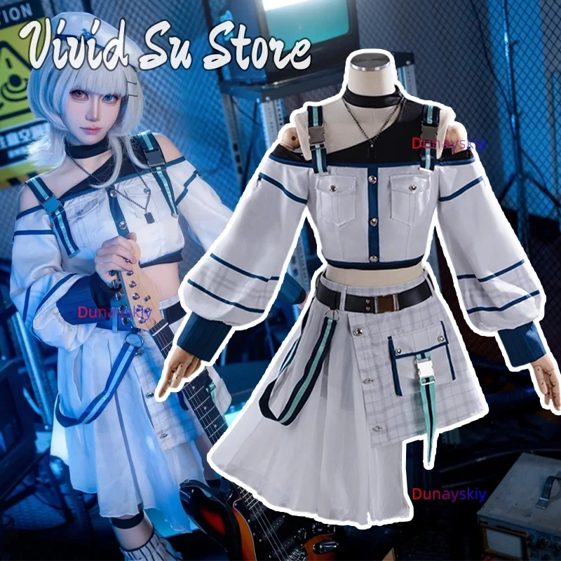 

Anime BanG Dream! Rana Kaname 코스프레 Costume jiakei Dresses 2set Lolita Skirt Role-playing Suits Rana Kaname Wig Prop Outfits
