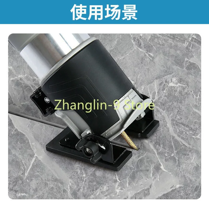 Imagem -04 - Compact Router Tilt Base para Trimmer Machine Trim Laminate Power Tool Acessórios para Tupia Makita Woodworking Cutter 65 mm