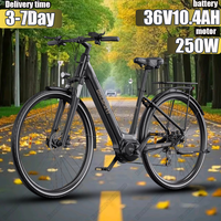 ONESPORT OT07 Aldult E Bike 250W Motor 36V10.4AH Lithium Battery Electric BicycleSuper Long-term Removable Battery Electric Bike