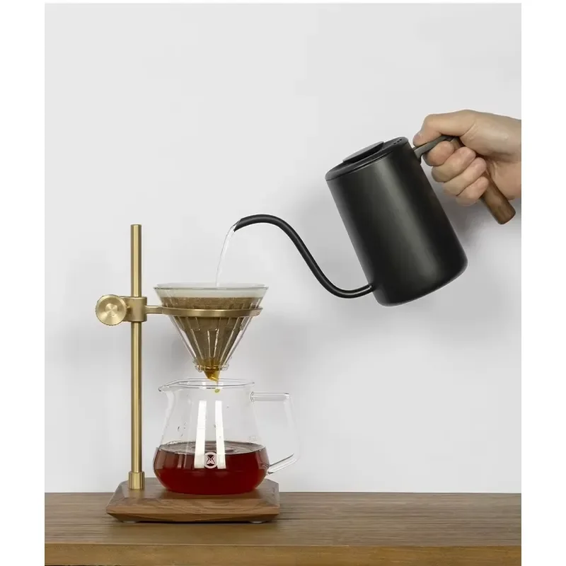 Stainless Steel Pour Over Coffee Dripper Stand Manual Brewing Filter Holder Kitchen Barista Tool for Home Cafe Accessories