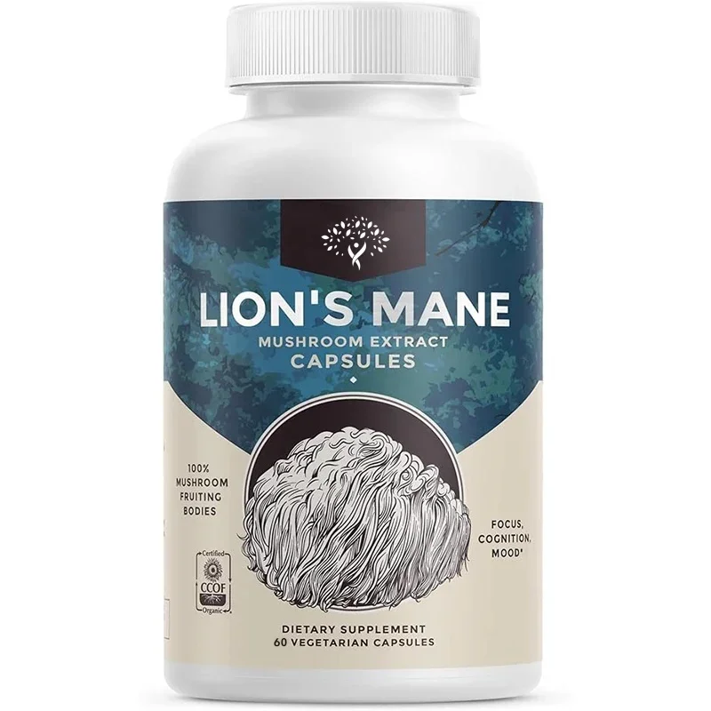 

Brain Super Food, 60 капсул-капсулы Lion Mane