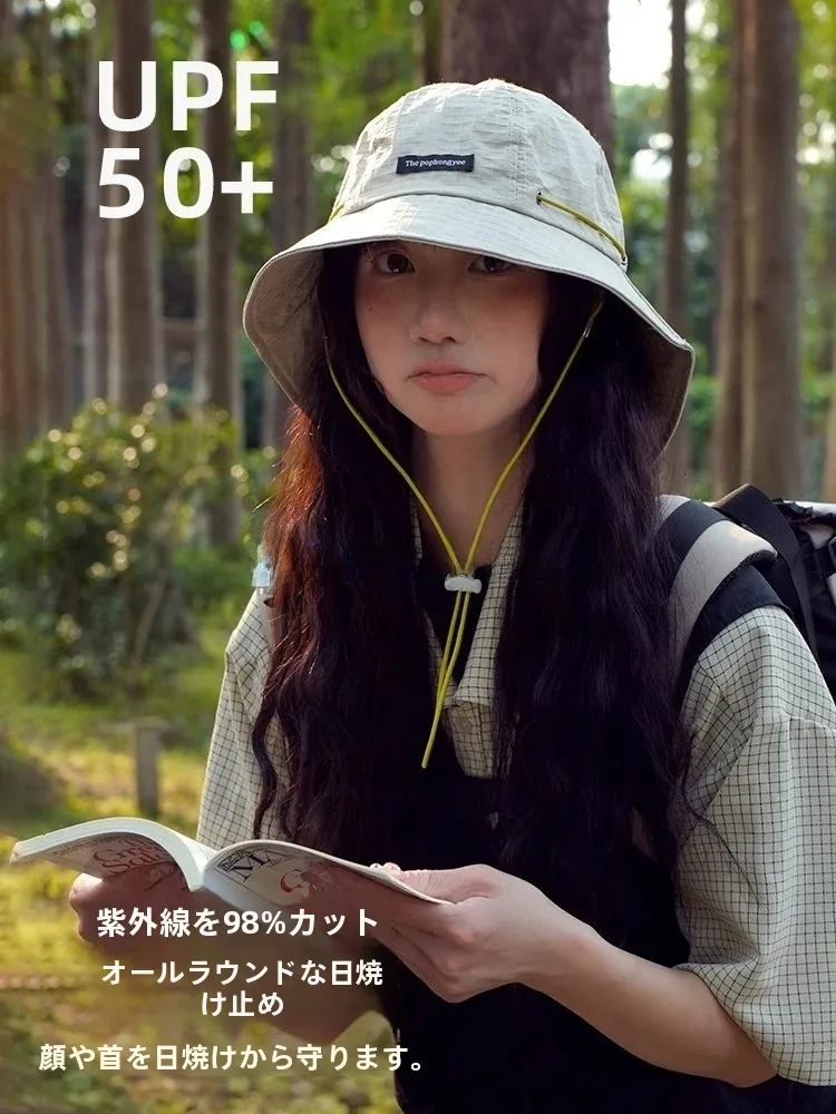 women's-summer-quick-dry-waterproof-camping-mountain-hat-foldable-neck-protector-upf50-adjustable-round-top-wide-brim-hat