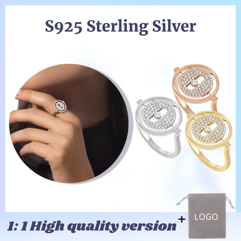 Fashion Lucky Move Series Rings Design Unique Luxury Jewelry, The Best Christmas Gift