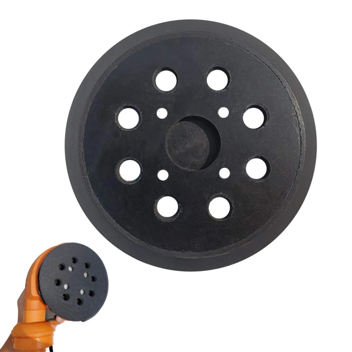 5 Inch 125Mm Replacement Sanding Pad Electric Polishing Disc Self-Adhesive Pad For Ryobi RS290 6021-21-AT64