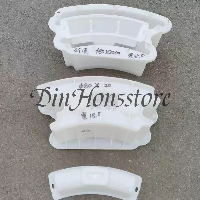 Reusable Fence Concrete Mold Wall Block Mould Plastic DIY Casting Stone Maker for Garden Courtyard Park Walkway Decoration